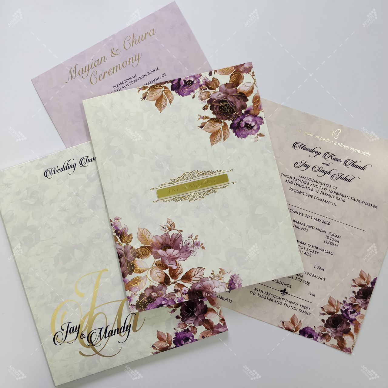 Indian Wedding Invitation - New 2024 cards collection updated