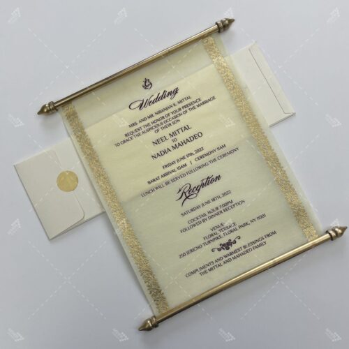 Scroll Simple Cream