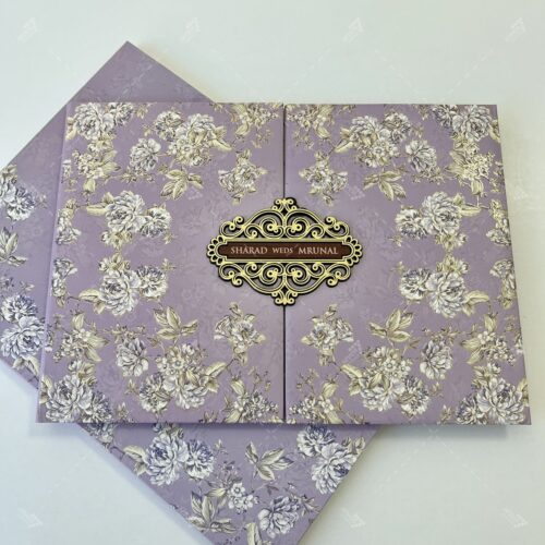 D088 - Lavender Floral Hardcover