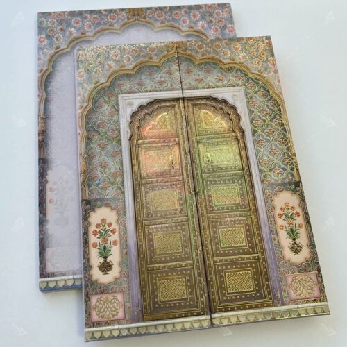Heritage Haveli Theme Wedding Invitation