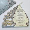 Floral Theme Wedding Invitation
